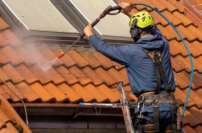 Démoussage et hydrofuge de toiture à Savières